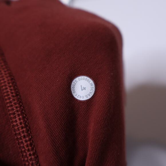 LULULEMON Scuba High-Rise Jogger Date Brown Cotton Terry Active Women's 4 - Picture 12 of 12